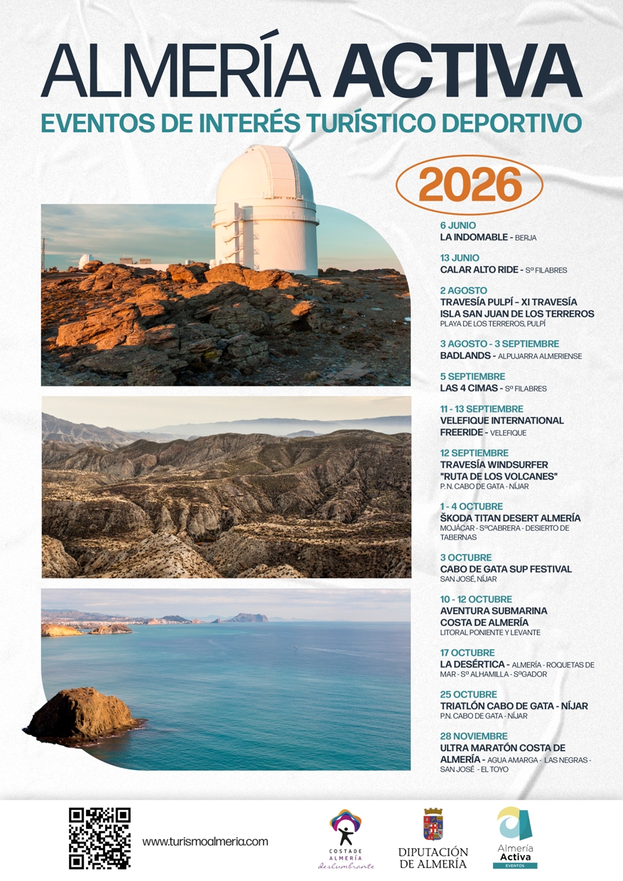 Almería Activa 2026. Aventura Submarina  (Zonas del litoral del 10 al 12 octubre)